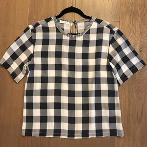 Equipment Silk Short Sleeve Top